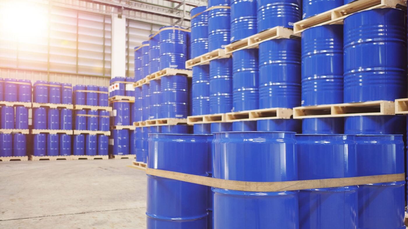 Steel Drum Storage Room